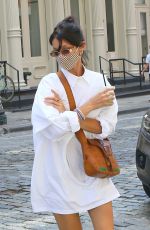 BELLA HADID Out and About in New York 08/28/2020