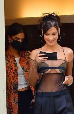 BELLA HADID Out in New York 08/28/2020