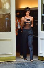 BELLA HADID Out in New York 08/28/2020