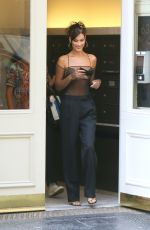 BELLA HADID Out in New York 08/28/2020