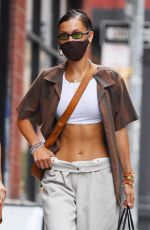 BELLA HADID Out Shopping in New York 08/12/2020