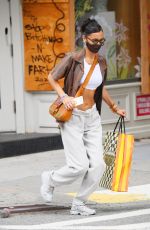 BELLA HADID Out Shopping in New York 08/12/2020