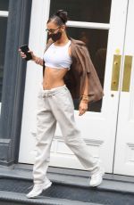 BELLA HADID Out Shopping in New York 08/12/2020