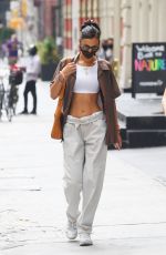 BELLA HADID Out Shopping in New York 08/12/2020