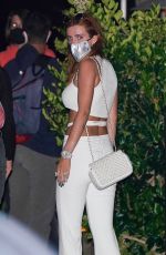 BELLA THORNE at Nobu in Malibu 08/23/2020