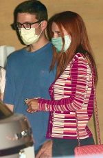 BELLA THORNE Out for Dinner at Nobu in Malibu 08/08/2020
