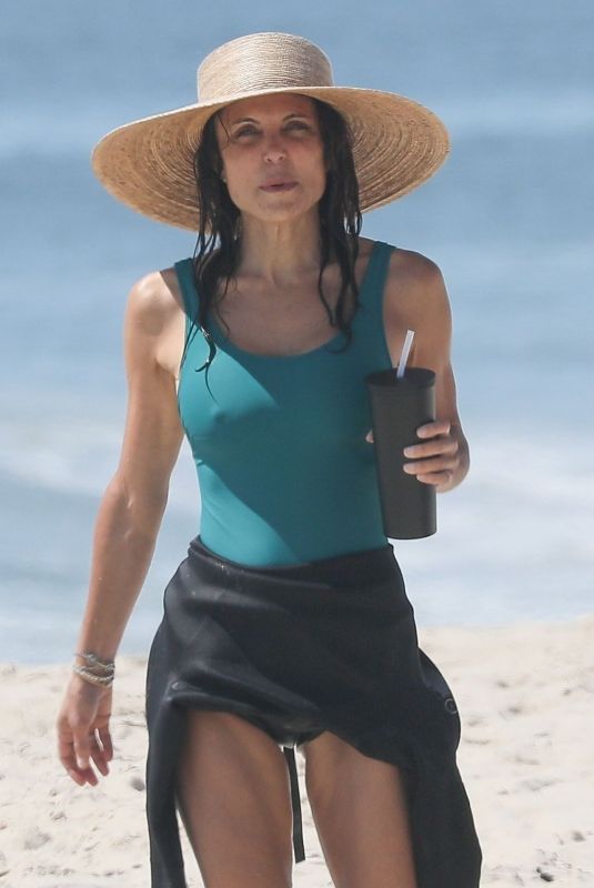 BETHENNY FRANKEL in Swimsuit at a Beach in Hamptons 08/01/2020