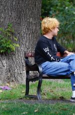 BILLIE PIPER and Johnny Lloyd at a Park in London 08/26/2020