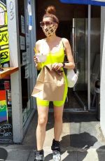 BLANCA BLANCO in Tights Out Shopping in Los Angeles 08/18/2020