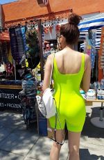 BLANCA BLANCO in Tights Out Shopping in Los Angeles 08/18/2020