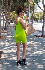 BLANCA BLANCO in Tights Out Shopping in Los Angeles 08/18/2020