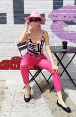 BLANCA BLANCO Out for Coffee in Los Angeles 08/15/2020