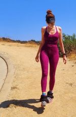 BLANCA BLANCO Out Hiking at Runyon Canyon in Los Angeles 08/24/2020