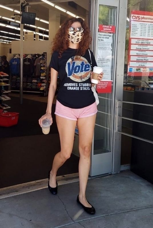 BLANCA BLANCO Shopping at CVS in Los Angeles 08/09/2020