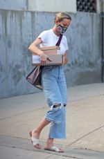 BRIE LARSON Out Picking Up Packages in Los Angeles 08/14/2020