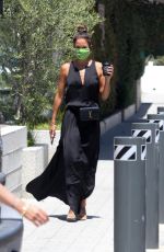 BROOKE BURKE Arrives at Malibu Country Mart 08/12/2020