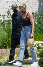 CAMERON DIAZ and Benji Madden Out in Los Angeles 08/23/2020