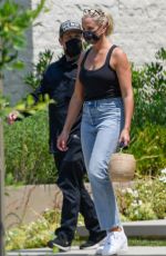 CAMERON DIAZ and Benji Madden Out in Los Angeles 08/23/2020