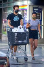 CAMILA MENDES and Grayson Vaughan Sopping at Bed Bath & Beyond in Hollywood 08/14/2020