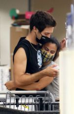 CAMILA MENDES and Grayson Vaughan Sopping at Bed Bath & Beyond in Hollywood 08/14/2020