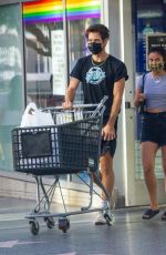 CAMILA MENDES and Grayson Vaughan Sopping at Bed Bath & Beyond in Hollywood 08/14/2020