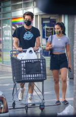 CAMILA MENDES and Grayson Vaughan Sopping at Bed Bath & Beyond in Hollywood 08/14/2020
