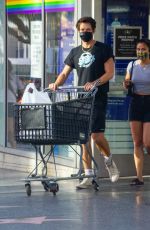 CAMILA MENDES and Grayson Vaughan Sopping at Bed Bath & Beyond in Hollywood 08/14/2020