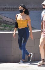 CAMILA MENDES Out for Coffee in Los Angeles 08/15/2020