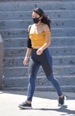 CAMILA MENDES Out for Coffee in Los Angeles 08/15/2020