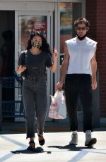 CAMILA MENDES Shopping Dog Food at Petco in Los Angeles 07/31/2020