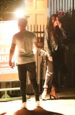 CAMILA MORRONE and Leonardo Dicaprio Out for Late Dinner in Santa Monica 08/21/2020