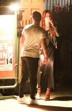 CAMILA MORRONE and Leonardo Dicaprio Out for Late Dinner in Santa Monica 08/21/2020