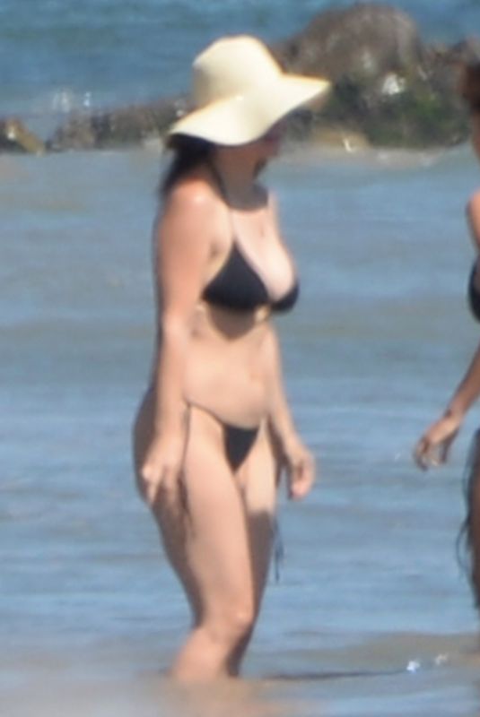 CAMILA MORRONE and LUCILA SOLA in Bikinis at a Beach in Malibu 08/09/2020