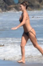 CAMILA MORRONE and LUCILA SOLA in Bikinis at a Beach in Malibu 08/09/2020