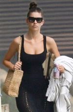 CAMILA MORRONE Out on the Beach in Malibu 08/21/2020