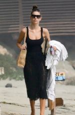 CAMILA MORRONE Out on the Beach in Malibu 08/21/2020