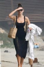 CAMILA MORRONE Out on the Beach in Malibu 08/21/2020