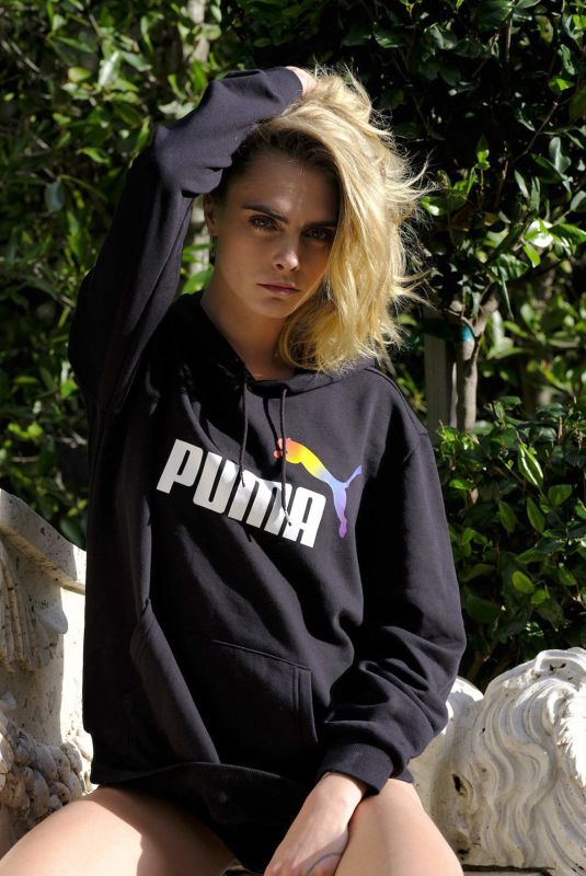 CARA DELEVINGNE for Puma Ad Campaign 2020
