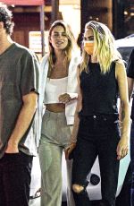 CARA DELEVINGNE Out for Dinner in Los Angeles 08/21/2020