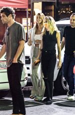 CARA DELEVINGNE Out for Dinner in Los Angeles 08/21/2020