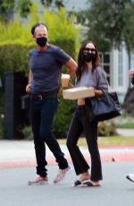 CARA SANTANA and Shannon Leto Out with Friends at a Park in Beverly Hills 08/19/2020