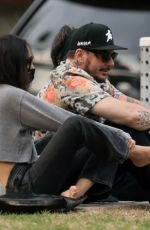 CARA SANTANA and Shannon Leto Out with Friends at a Park in Beverly Hills 08/19/2020