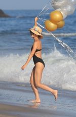 CARA SANTANA in Swimsuit on Her Birthday Party at a Beach in Malibu 08/15/2020