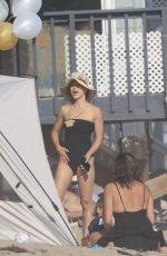 CARA SANTANA in Swimsuit on Her Birthday Party at a Beach in Malibu 08/15/2020