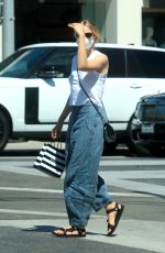 CAREY MULLIGAN Out and About in Beverly Hills 08/13/2020