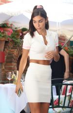 CHANTEL JEFFRIES and ALISSA VIOLET at The Ivy in West Hollywood 08/25/2020