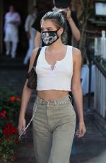 CHANTEL JEFFRIES and ALISSA VIOLET at The Ivy in West Hollywood 08/25/2020