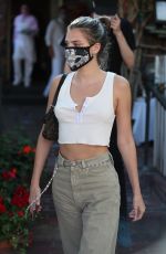 CHANTEL JEFFRIES and ALISSA VIOLET at The Ivy in West Hollywood 08/25/2020