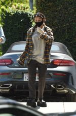 CHARLI XCX and Huck Kwong Wearing Masks and Gloves Out in Los Angeles 08/10/2020