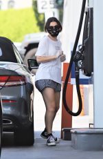CHARLI XCX at a Gas Station in Los Feliz 08/19/2020